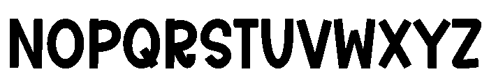Marie Chunky Font UPPERCASE