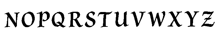 Marie Regular Font UPPERCASE