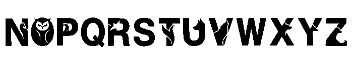 Marig Regular Font UPPERCASE