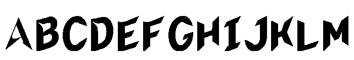 Marina Regular Font UPPERCASE