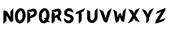 Marina Regular Font LOWERCASE