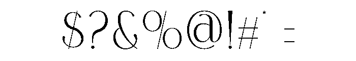 Marinna Font OTHER CHARS