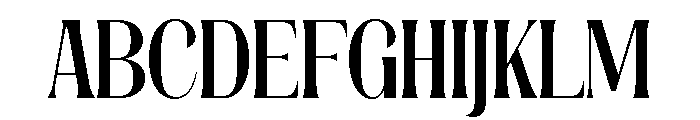 Mariskha Regular Font UPPERCASE
