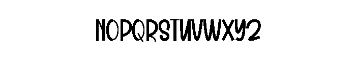 Mark Book Font UPPERCASE