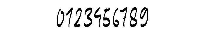 Mark Grifory Regular Font OTHER CHARS