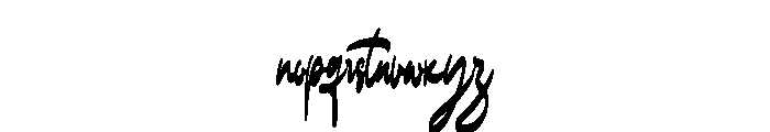 Mark Grifory Regular Font LOWERCASE
