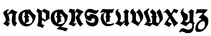 Mark II Bold Font UPPERCASE