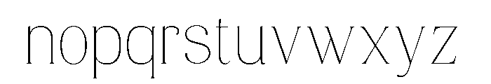 Marka Regular Font LOWERCASE