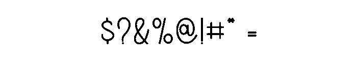 Markdisc Font OTHER CHARS