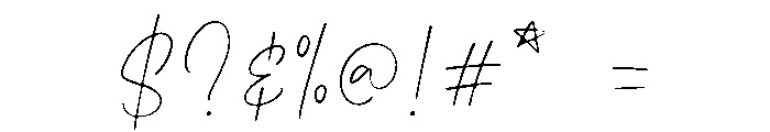 Marken Script Font OTHER CHARS