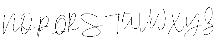 Marken Script Font UPPERCASE