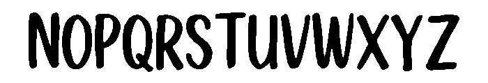 Marker_Brush Font UPPERCASE