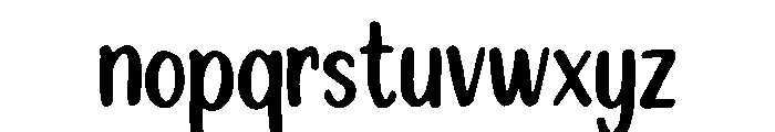 Marker_Brush Font LOWERCASE
