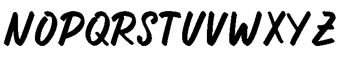 Marker Dreams Regular Font LOWERCASE