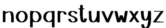 Marker Love Font LOWERCASE