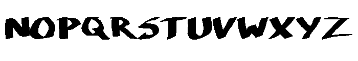 Marker Pen By Squeeb Cr Regular Font UPPERCASE