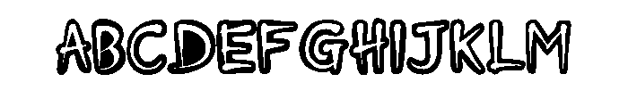 Marker Pen Mischief By  Regular Font UPPERCASE