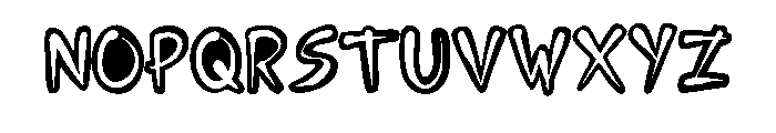 Marker Pen Mischief By  Regular Font LOWERCASE