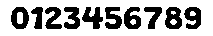 Marker Sketch Font OTHER CHARS