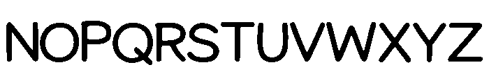 MarkerMark Font UPPERCASE