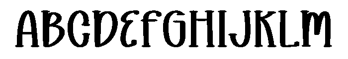 Markera Font UPPERCASE