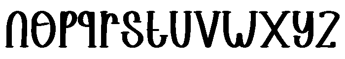 Markera Font LOWERCASE