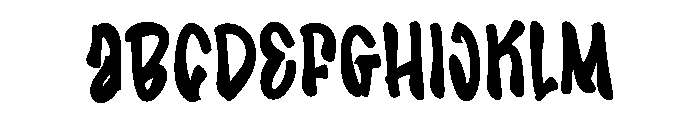 Market Alphabet Font UPPERCASE