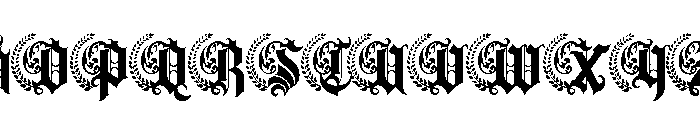 MarkosBlack-Regular Font LOWERCASE