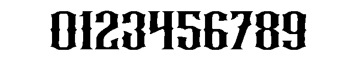 MarkosGangs-Regular Font OTHER CHARS