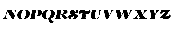 Markowl Italic Font UPPERCASE