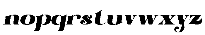 Markowl Italic Font LOWERCASE