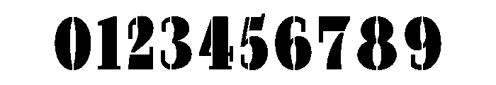 Marksteel Black Condensed Font OTHER CHARS
