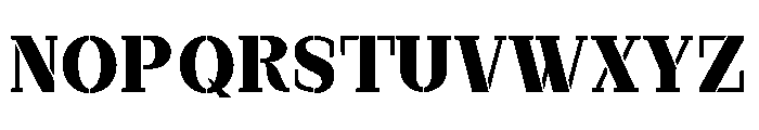 Marksteel Black Font UPPERCASE