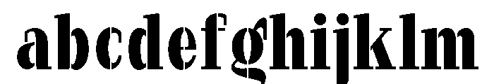 Marksteel Bold Condensed FONT