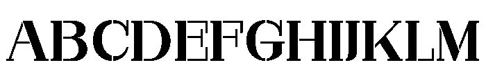 Marksteel Bold Expanded Font UPPERCASE