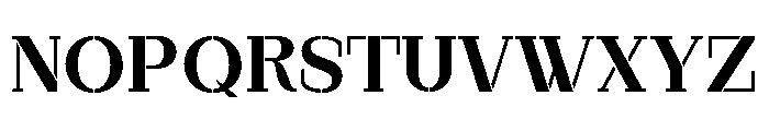 Marksteel Bold Semi Expanded Font UPPERCASE