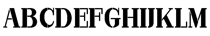Marksteel Bold Font UPPERCASE