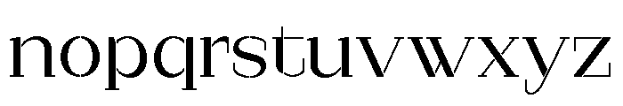 Marksteel Expanded Font LOWERCASE