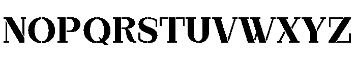 Marksteel ExtBd SemExp Font UPPERCASE