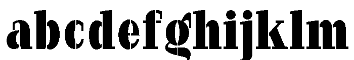 Marksteel Extra Bold Condensed FONT