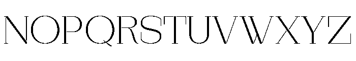 Marksteel Extra Light Expanded Font UPPERCASE