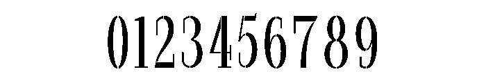 Marksteel Light Condensed Font OTHER CHARS