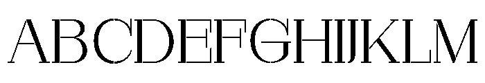 Marksteel Light Expanded Font UPPERCASE