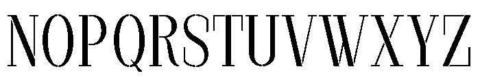 Marksteel Light Semi Condensed Font UPPERCASE
