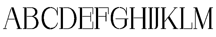 Marksteel Light Semi Expanded Font UPPERCASE