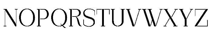 Marksteel Light Semi Expanded Font UPPERCASE