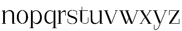 Marksteel Light Semi Expanded Font LOWERCASE