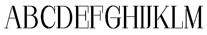Marksteel Light Font UPPERCASE