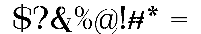 Marksteel Medium Expanded Font OTHER CHARS