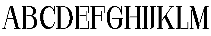 Marksteel Regular Font UPPERCASE